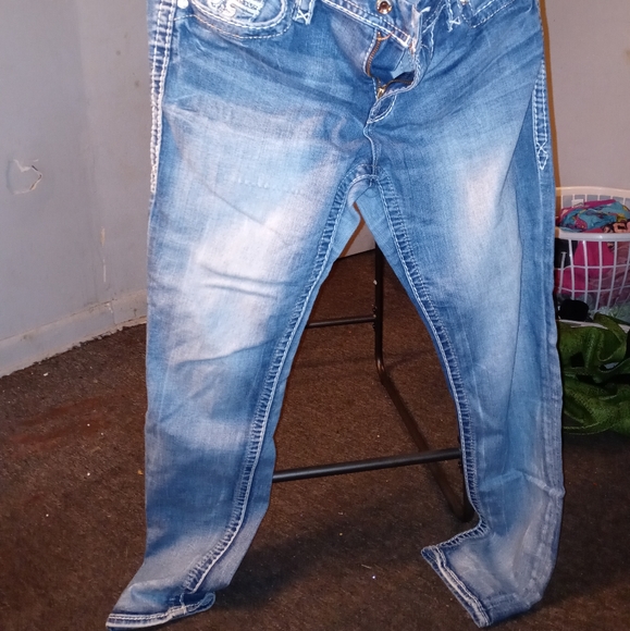 Women's Rock Revival Jeans Size 31 - Picture 3 of 4
